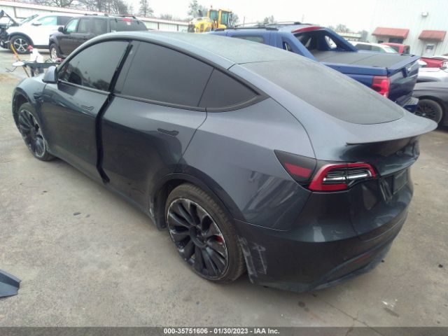 2022 TESLA MODEL Y 7SAYGDEFXNF450544 Photo 2