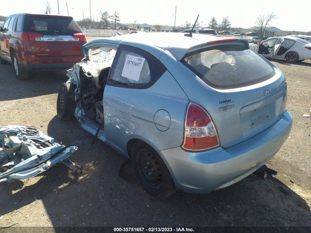 2009 HYUNDAI ACCENT AUTO GS VIN: KMHCM36C59U129440