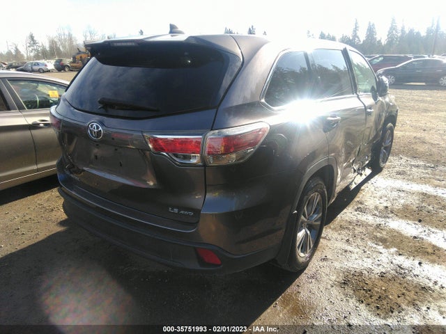 Toyota Highlander Le 2015 5TDBKRFH7FS112627 Image 5