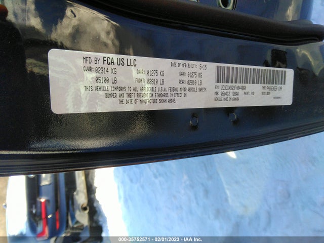 Dodge Charger Se 2015 2C3CDXBG9FH844860 Image 9