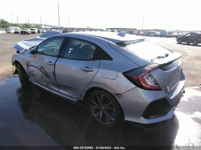 2018 HONDA CIVIC HATCHBACK SPORT VIN: SHHFK7H42JU219645