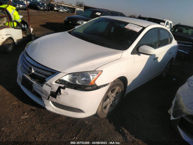 2015 NISSAN SENTRA SV VIN: 3N1AB7APXFY225692