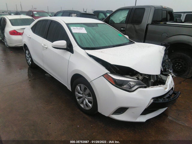 Toyota Corolla L/le/s/s Plus/le Plus 2016 5YFBURHE1GP443906 Image 1