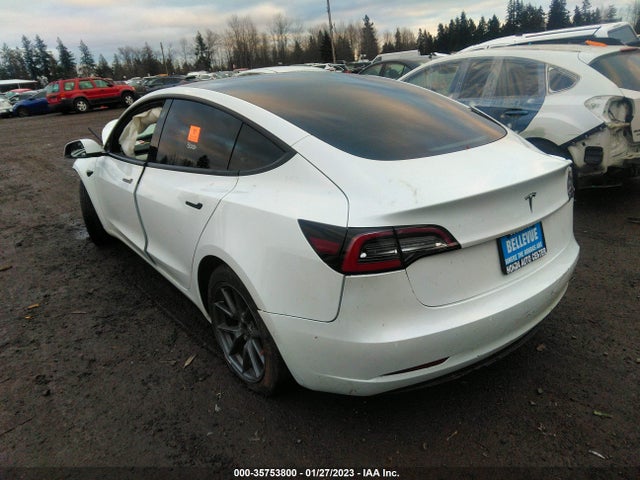 Tesla Model 3 Standard Range Plus 2021 5YJ3E1EA4MF000709 Image 4