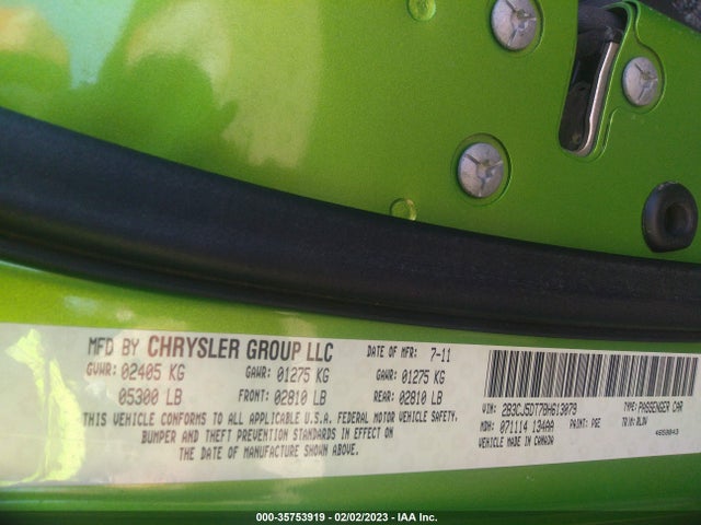 Dodge Challenger R/t Classic 2011 2B3CJ5DT7BH613079 Image 11