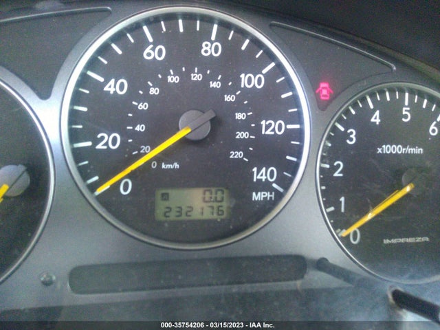 Subaru IMPREZA SEDAN WRX 2002 JF1GD29622G507410 Image 8