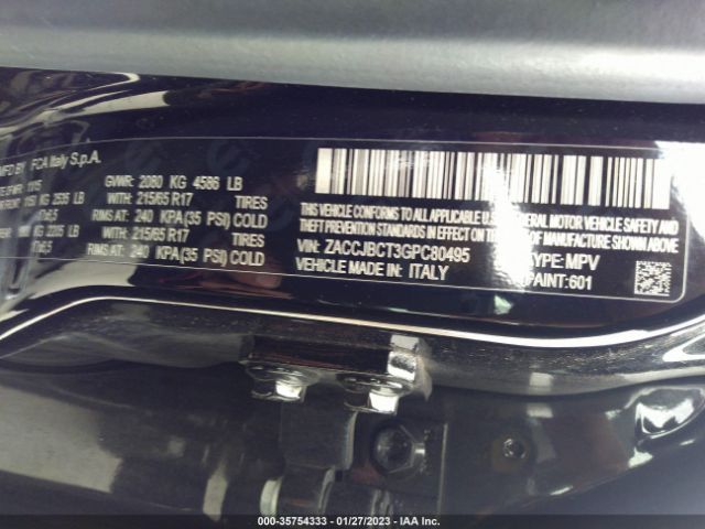 ZACCJBCT3GPC80495 Jeep Renegade Trailhawk
