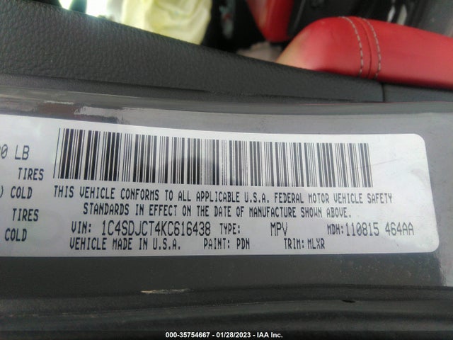 Dodge Durango R/t 2019 1C4SDJCT4KC616438 Image 9