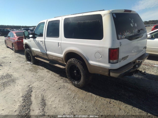 2000 FORD EXCURSION LIMITED VIN: 1FMNU43L5YEC34667
