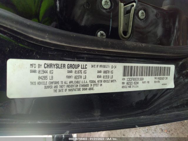 1C3CDFBB3ED913830 Dodge DART SXT