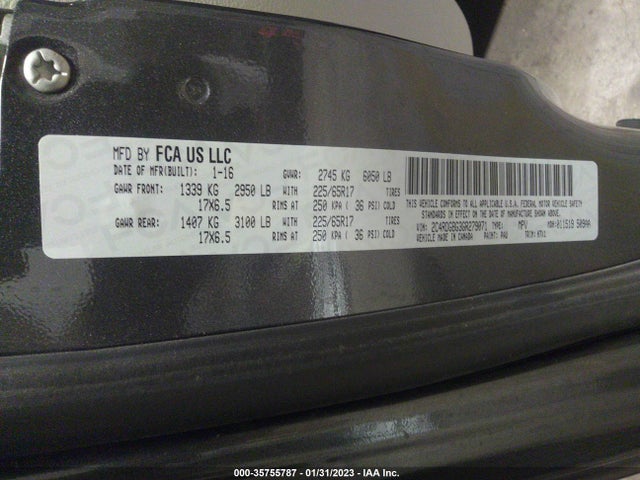 Dodge Grand Caravan American Value Pkg 2016 2C4RDGBG3GR279071 Image 9