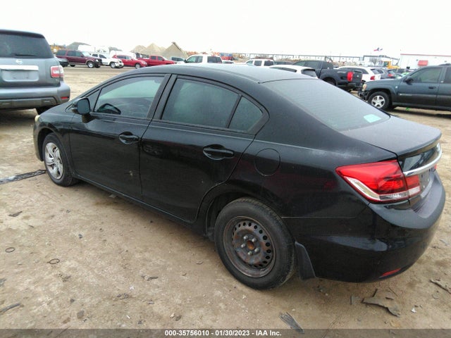 2013 HONDA CIVIC SDN LX VIN: 2HGFB2F53DH548452