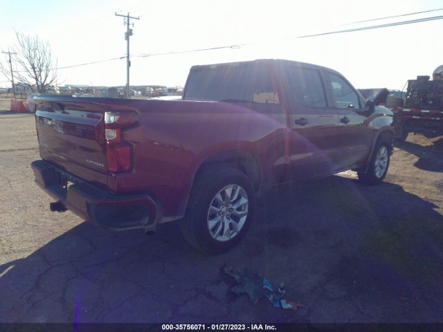 Chevrolet Silverado 1500 Custom 2021 1GCPWBEK9MZ410428 Image 4