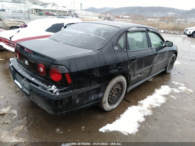 2005 CHEVROLET IMPALA BASE VIN: 2G1WF55E359366681