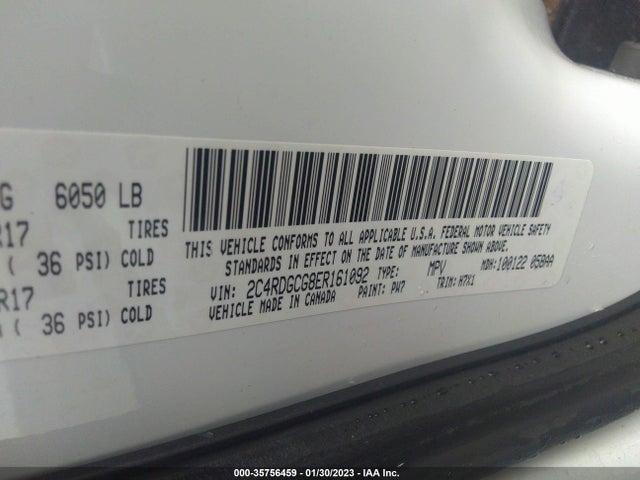 Dodge Grand Caravan Sxt 2014 2C4RDGCG8ER161092 Image 9
