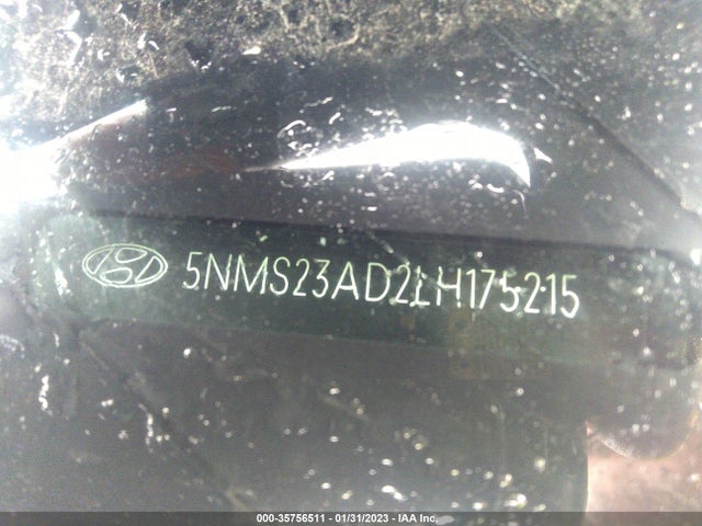 2020 Hyundai Santa Fe, VIN: 5NMS23AD2LH175215