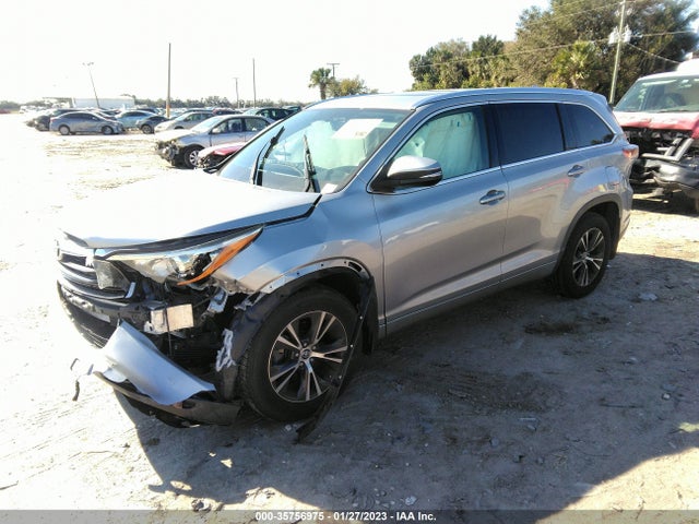 2016 TOYOTA HIGHLANDER XLE VIN: 5TDJKRFH8GS267426