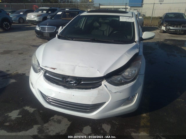 2013 HYUNDAI ELANTRA LIMITED PZEV VIN: 5NPDH4AE2DH295011