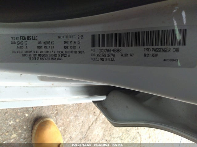 Chrysler 200 Limited 2015 1C3CCCAB7FN658601 Image 9