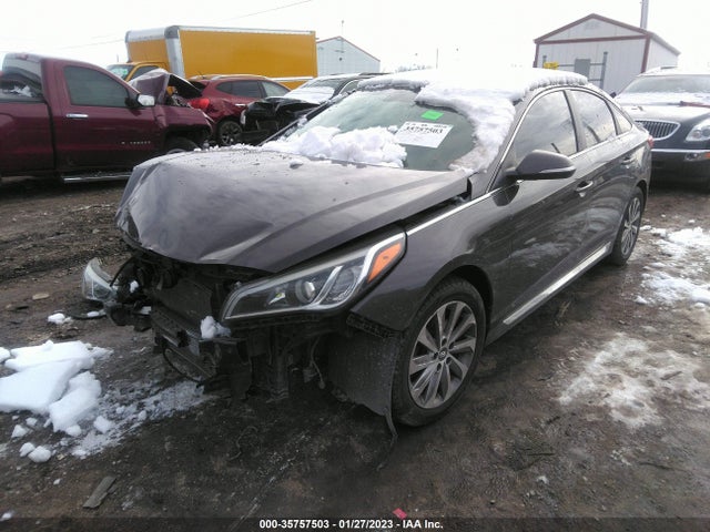 2015 HYUNDAI SONATA 2.4L SPORT VIN: 5NPE34AF4FH052623