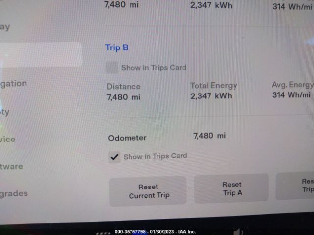 5YJ3E1EC8NF235262 Tesla MODEL 3