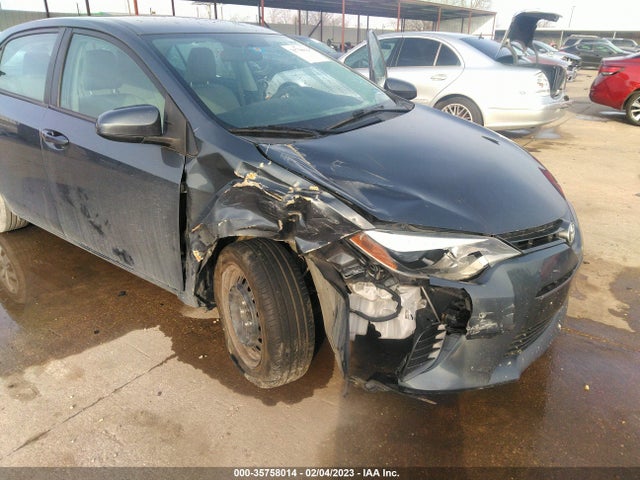 2016 TOYOTA COROLLA L/LE/S/S PLUS/LE PLUS VIN: 2T1BURHE1GC649954