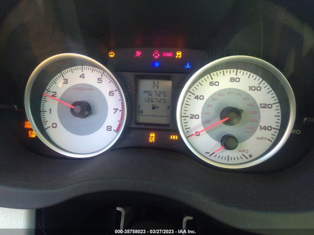 2012 SUBARU IMPREZA WAGON 2.0I VIN: JF1GPAA67CH235994