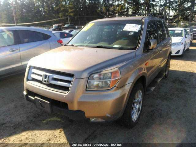 2007 HONDA PILOT EX-L VIN: 2HKYF18767H521441