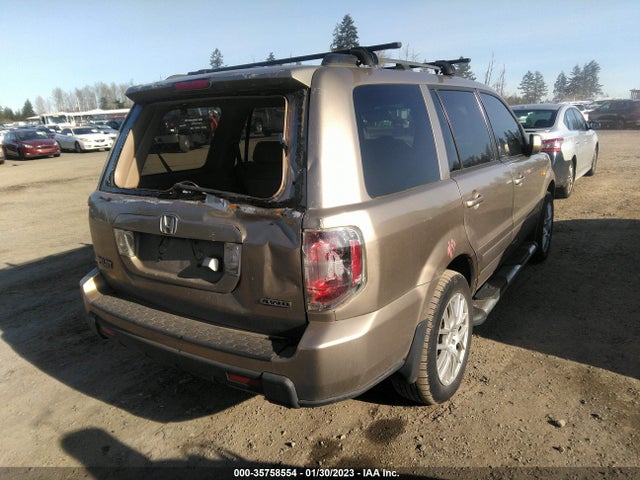 2007 HONDA PILOT EX-L VIN: 2HKYF18767H521441