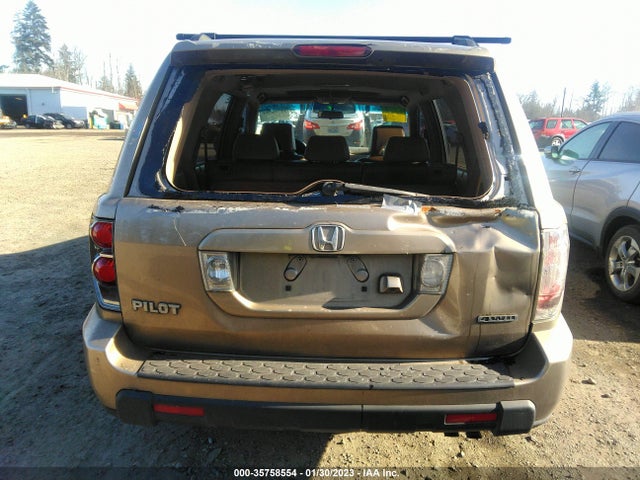 2007 HONDA PILOT EX-L VIN: 2HKYF18767H521441