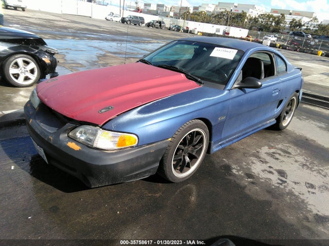1997 FORD MUSTANG GT VIN: 1FALP42X7VF193140