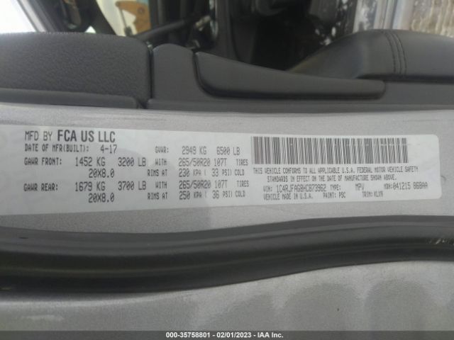 1C4RJFAG8HC873962 Jeep Grand Cherokee Altitude