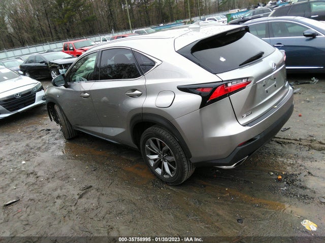 2016 LEXUS NX 200T F SPORT VIN: JTJYARBZ3G2031156