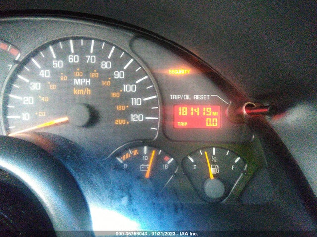 1999 PONTIAC FIREBIRD FIREBIRD VIN: 2G2FS22K0X2221612