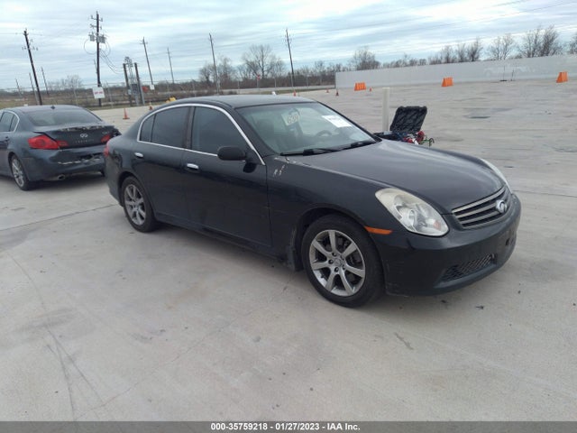 2006 INFINITI G35 SEDAN JNKCV51E96M521708
