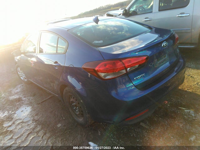 2017 KIA FORTE LX VIN: 3KPFK4A74HE086326