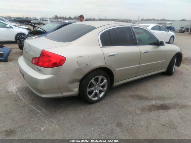 2005 INFINITI G35 SEDAN VIN: JNKCV51F65M301112