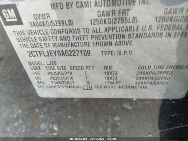2CTFLJEY0A6227109 GMC Terrain Slt-2