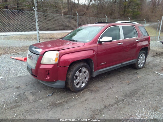 2010 GMC TERRAIN SLT-2 VIN: 2CTFLJEY3A6250528