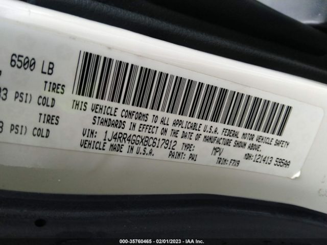 1J4RR4GGXBC617912 Jeep Grand Cherokee Laredo