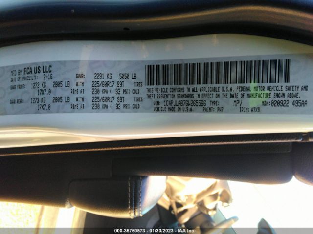 1C4PJLAB7GW265566 Jeep Cherokee Sport