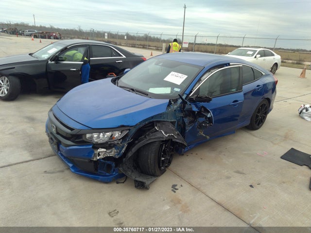 2020 HONDA CIVIC SEDAN SPORT VIN: 2HGFC2F84LH551530