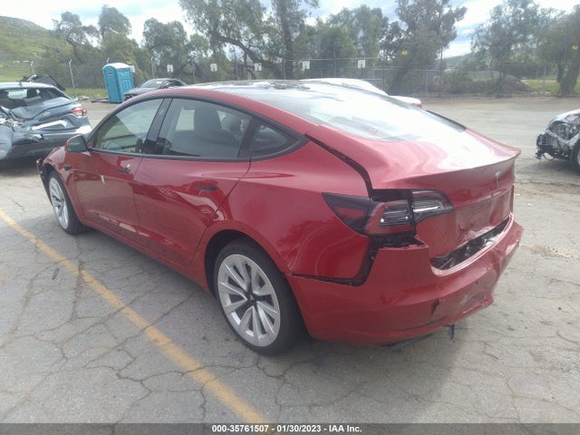 Tesla MODEL 3 2022 5YJ3E1EA5NF122626 Image 3
