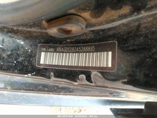 KNAGD128245288895 KIA Optima Lx/ex