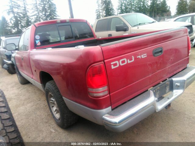 1999 DODGE DAKOTA SLT/SPORT VIN: 1B7GL22Y2XS201823