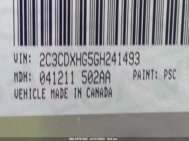 Dodge Charger Sxt 2016 2C3CDXHG5GH241493 Image 9