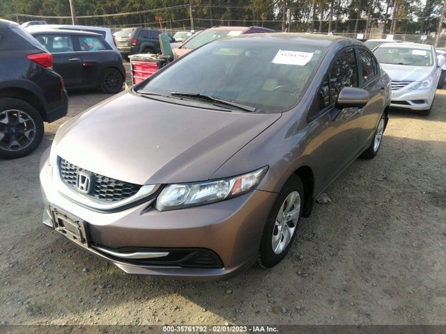 2014 HONDA CIVIC SEDAN LX VIN: 19XFB2F54EE228696