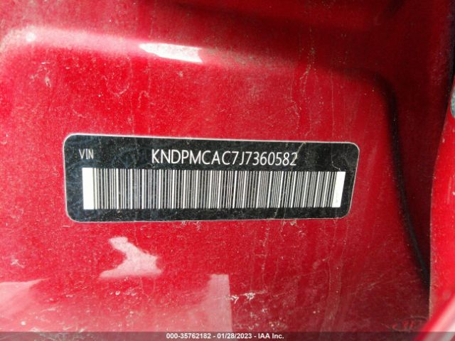 KNDPMCAC7J7360582 KIA Sportage Lx