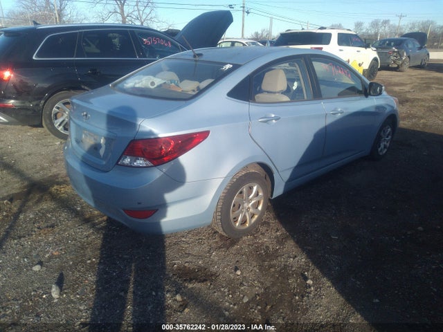 2012 HYUNDAI ACCENT GLS VIN: KMHCT4AE3CU151459