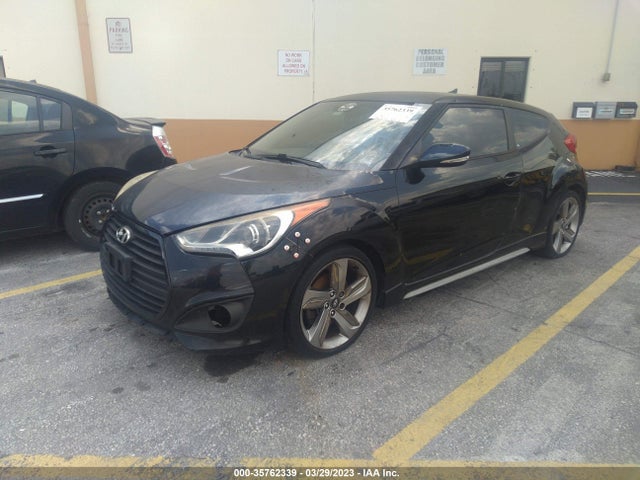 2013 Hyundai Veloster Turbo W/black Int მანქანა იყიდება აუქციონზე, vin: KMHTC6AE9DU132301, აუქციონის ნომერი: 35762339